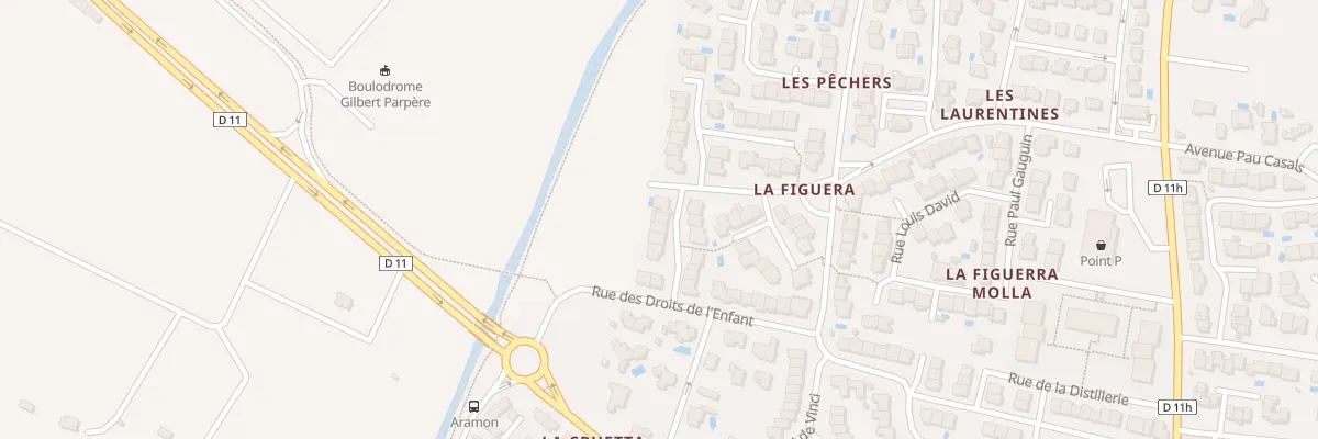 Plan du 4 Rue Pierre Bonnard à Saint-Laurent-de-la-Salanque