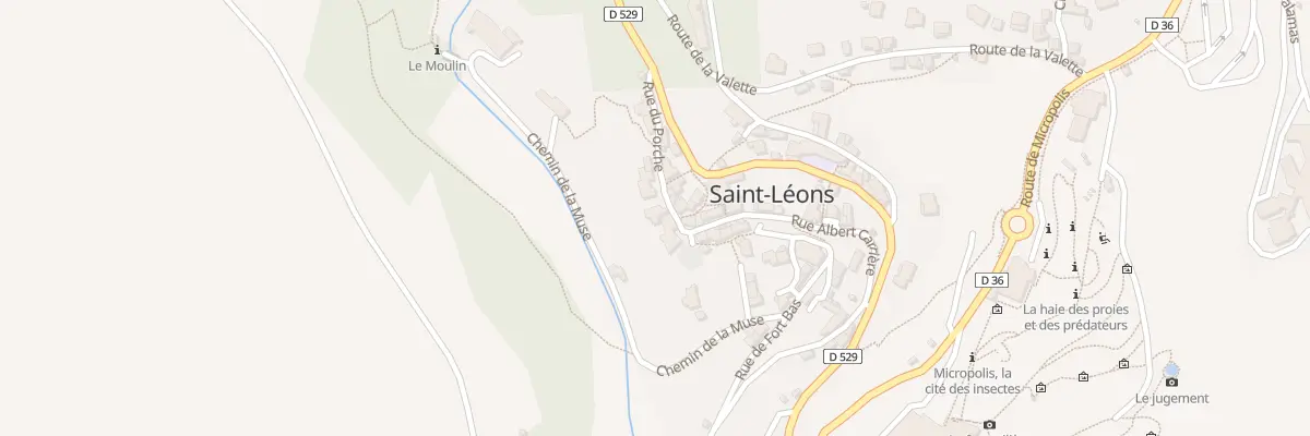 Plan du 5031 Saint Leons à Saint-Léons