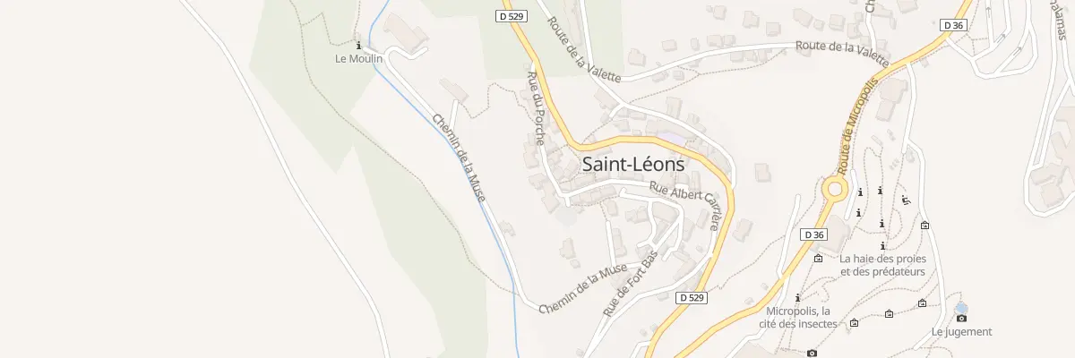 Plan du 5030 Saint Leons à Saint-Léons