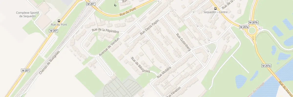 Plan du 4 Rue Pierre Curie à Sequedin