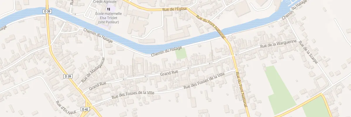 Plan du 51 Vc Grand Rue à Vitry-en-Artois
