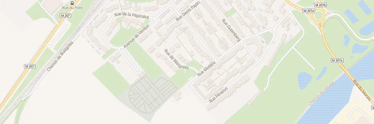 Plan du 2 Rue de Besignies à Sequedin
