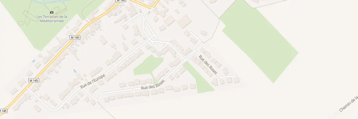 Plan du 23 Rue des Roses à Houplin-Ancoisne