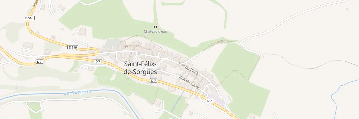 Plan du 5067 Rue du Barry à Saint-Félix-de-Sorgues