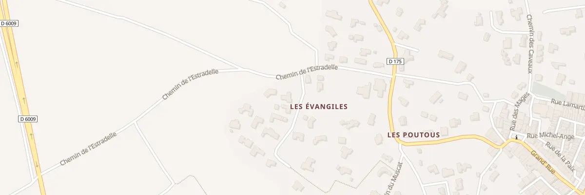 Plan du 36 Imp des Evangiles à La Palme