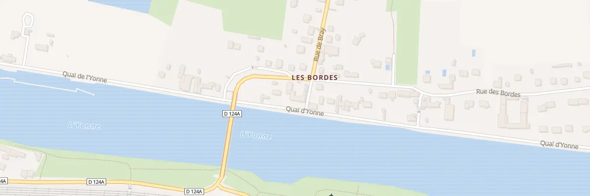 Plan du 23 Quai de l’Yonne à Cannes-Écluse