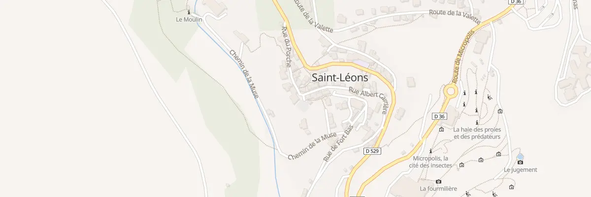 Plan du 5032 Saint Leons à Saint-Léons