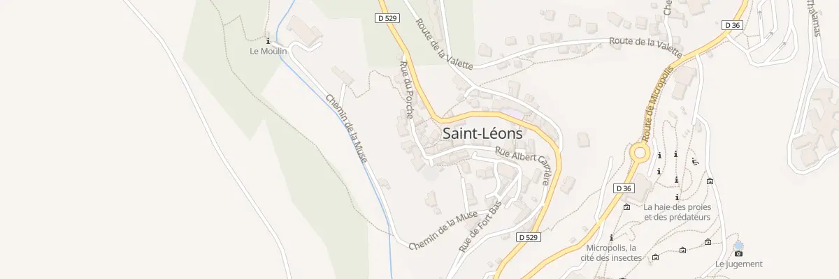 Plan du 5029A Saint Leons à Saint-Léons