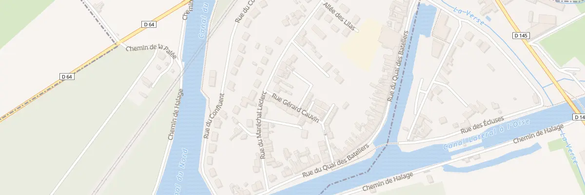 Plan du 403T Rue du Maréchal Leclerc à Pont-l’Évêque
