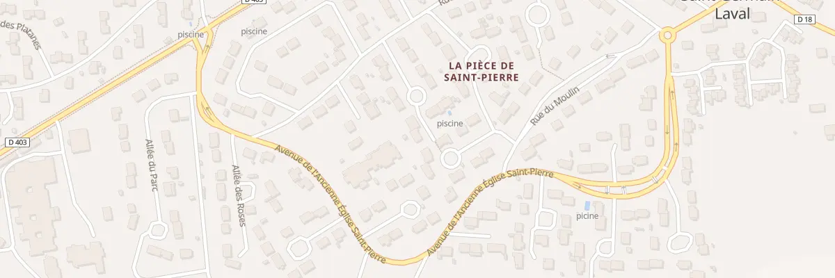 Plan du 12 All des Violettes à Saint-Germain-Laval