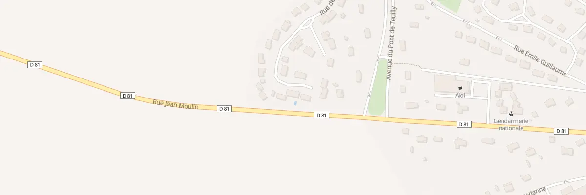 Plan du 17 Rue des Rochers à Chéroy