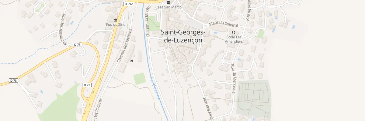Plan du 2 Rue du Caladou à Saint-Georges-de-Luzençon