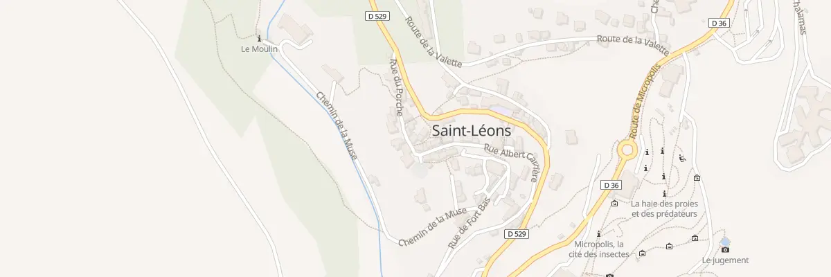 Plan du 5029 Saint Leons à Saint-Léons
