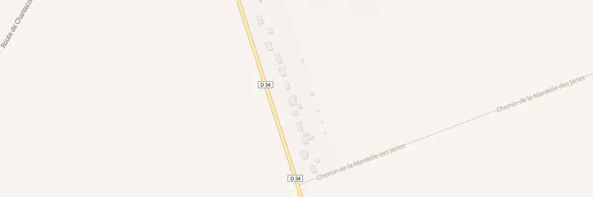 Plan du 53 Rte de Courtenay à Ervauville