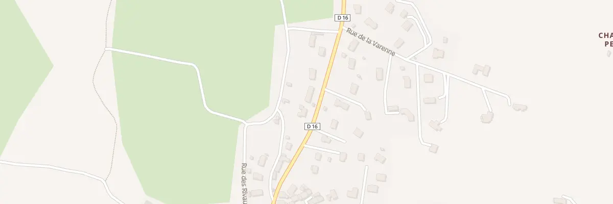 Plan du 8 Rte de Volvic - Paugnat à Charbonnières-les-Varennes