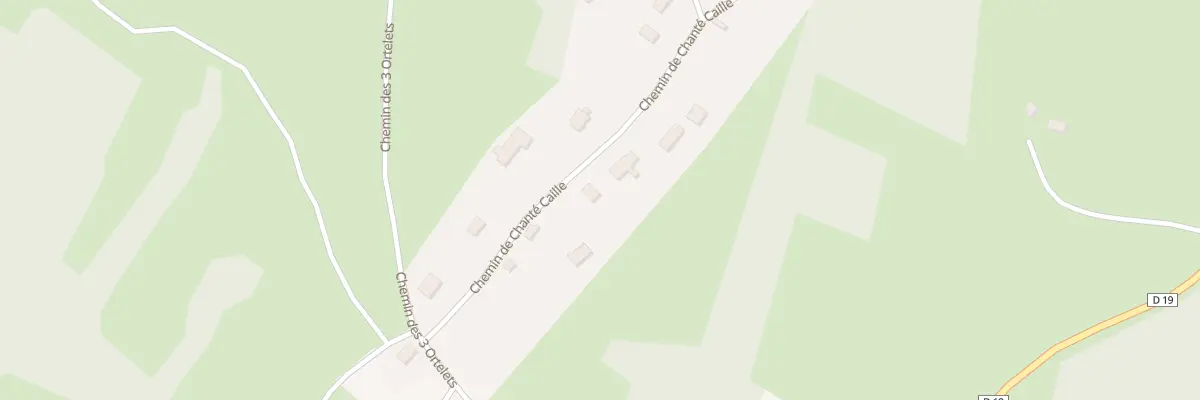 Plan du 8 Che de Chanté Caille à Charbonnières-les-Vieilles