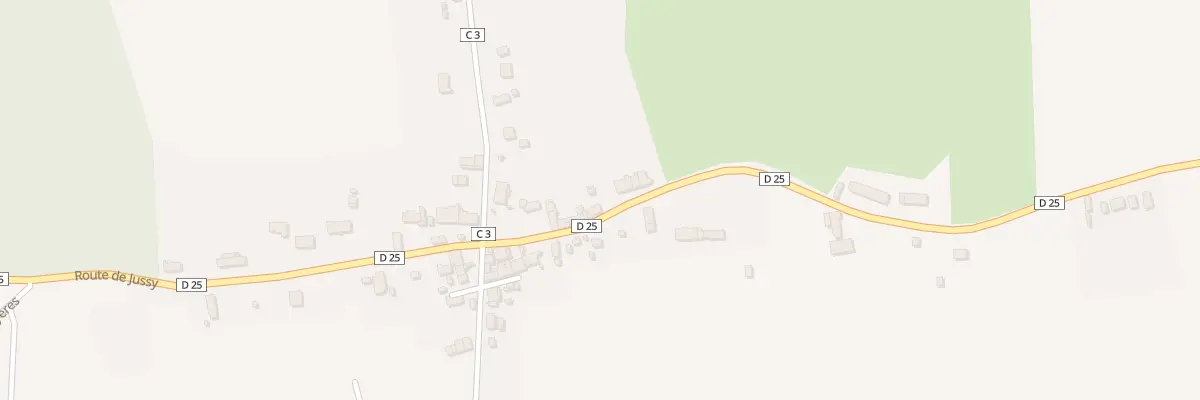Plan du 38 Rte de Jussy à Saint-Léger-le-Petit