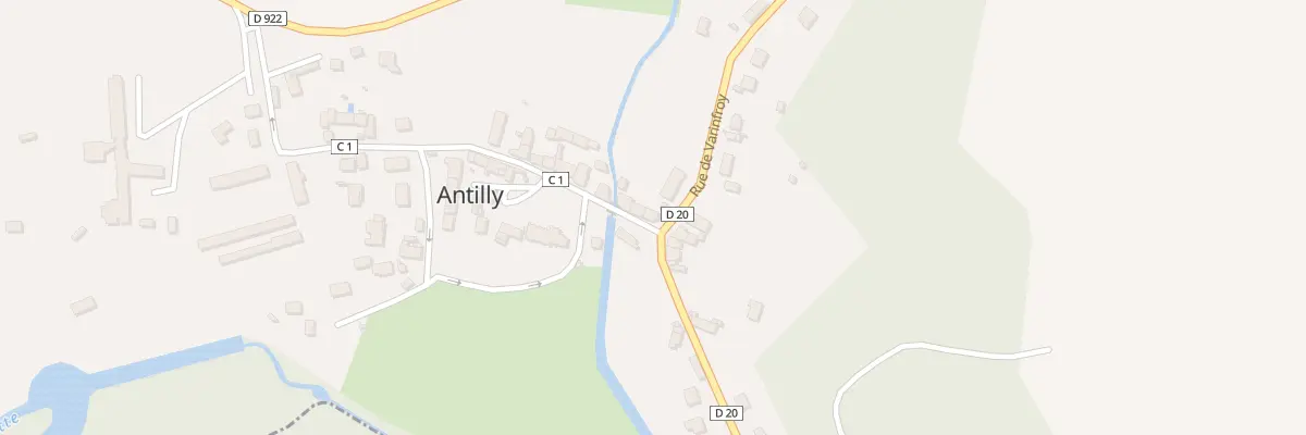 Plan du 29 Rue du Château à Antilly