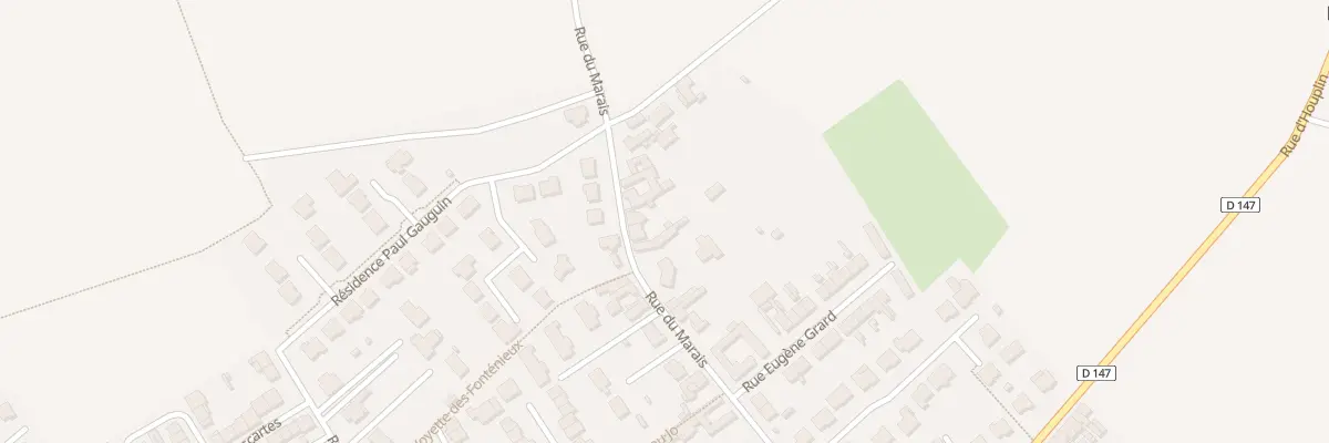 Plan du 54 Rue du Marais à Gondecourt