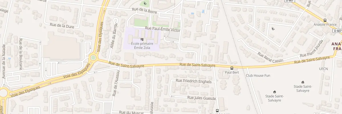 Plan du 36 Rue de Saint-Salvayre à Narbonne