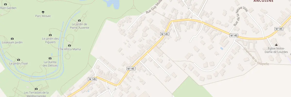 Plan du 84 Rue Jean Jaurès à Houplin-Ancoisne