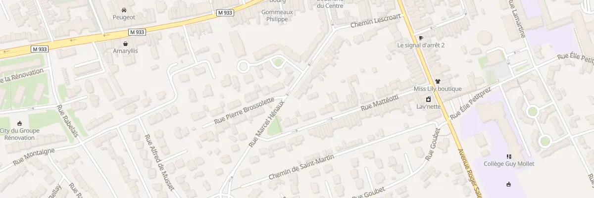 Plan du 31 Rue Marcel Henaux Lomme à Lille