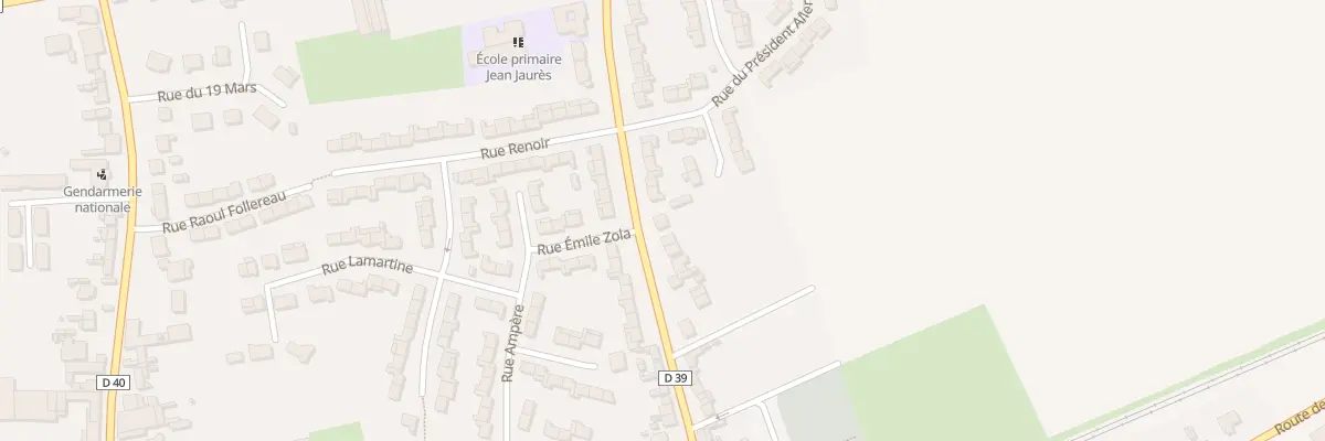 Plan du 42 Rue de Quiéry à Vitry-en-Artois