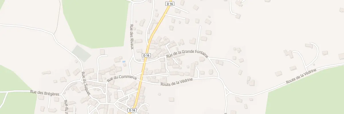 Plan du 9001 Rue de la Gde Fontaine Paugnat à Charbonnières-les-Varennes