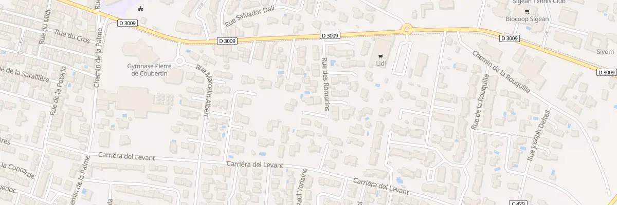 Plan du 19 Rue des Pins à Sigean