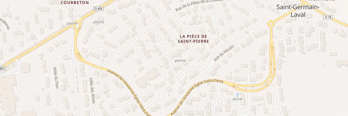 Plan du 11 All des Violettes à Saint-Germain-Laval