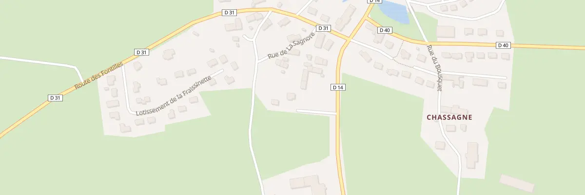 Plan du 6057 Le Bourg à Coltines