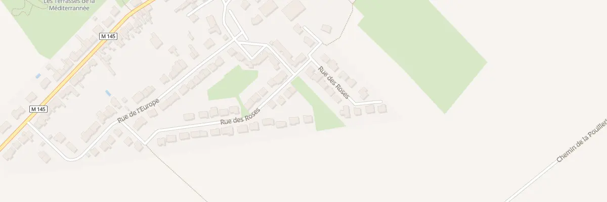 Plan du 58 Rue des Roses à Houplin-Ancoisne