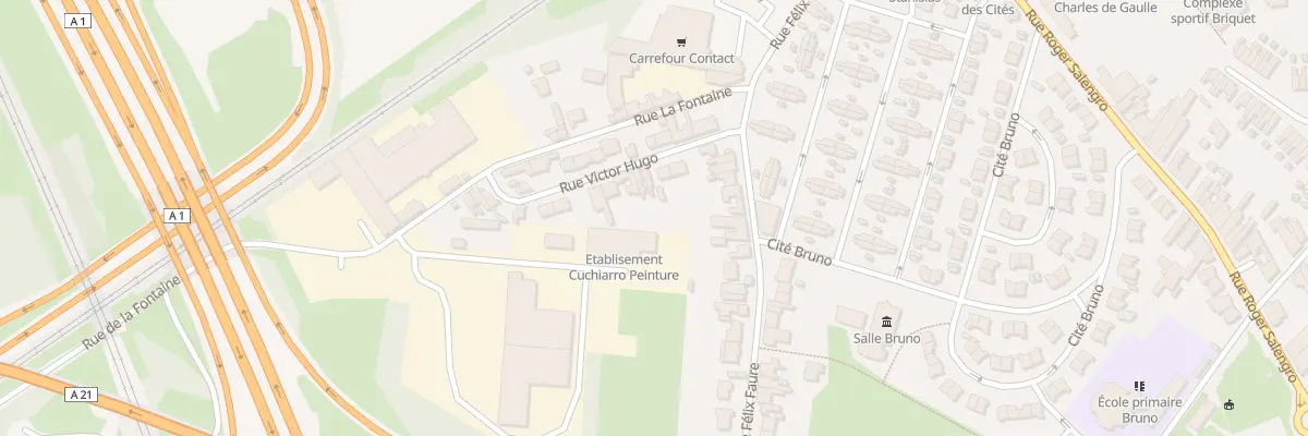 Plan du 12 Rue Victor Hugo à Dourges