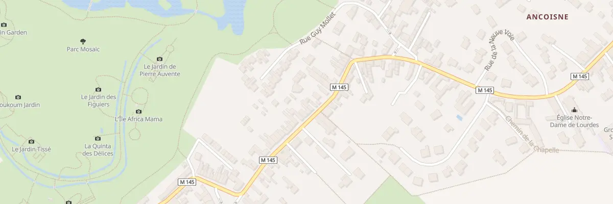 Plan du 76 Rue Jean Jaurès à Houplin-Ancoisne