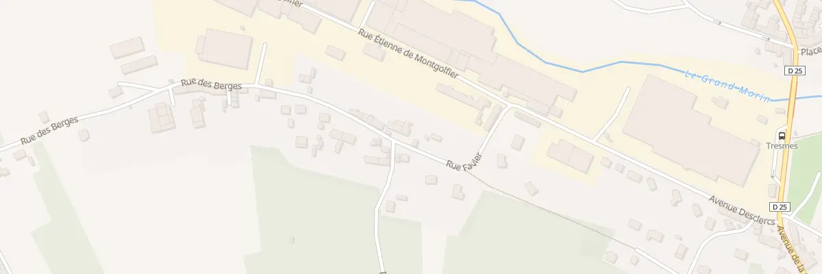Plan du 4 Rue Favier à Pommeuse