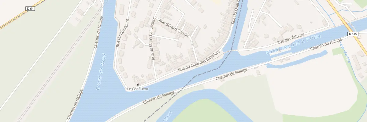 Plan du 342 Rue du Quai des Bateliers à Pont-l’Évêque