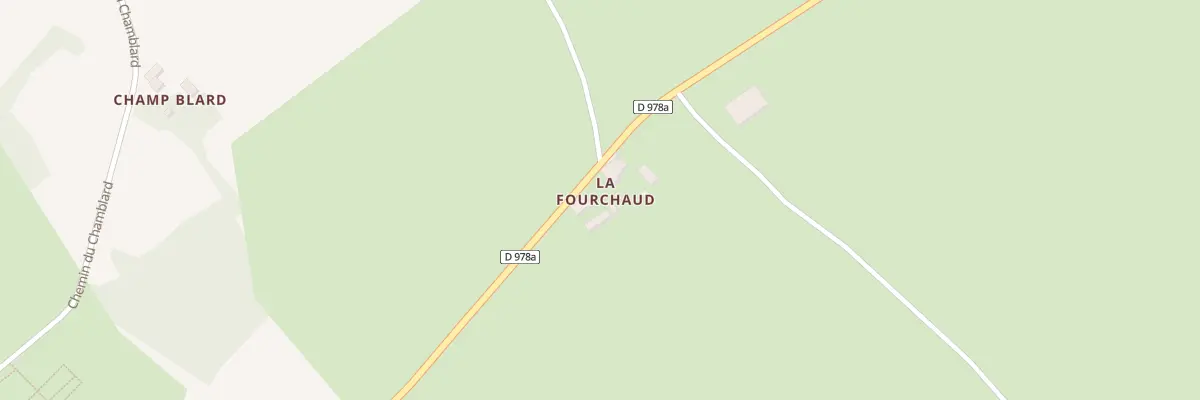 Plan du 5054 De la Fourchaud à Neure