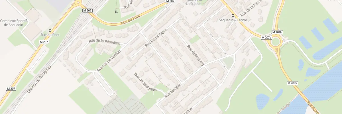Plan du 15 Rue Pierre Curie à Sequedin