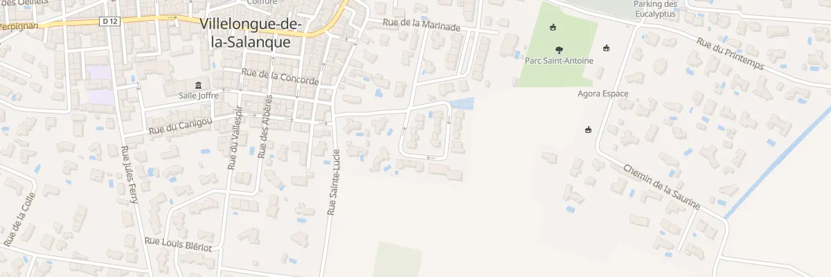 Plan du 14 Rue Colonel Arnaud Beltrame à Villelongue-de-la-Salanque