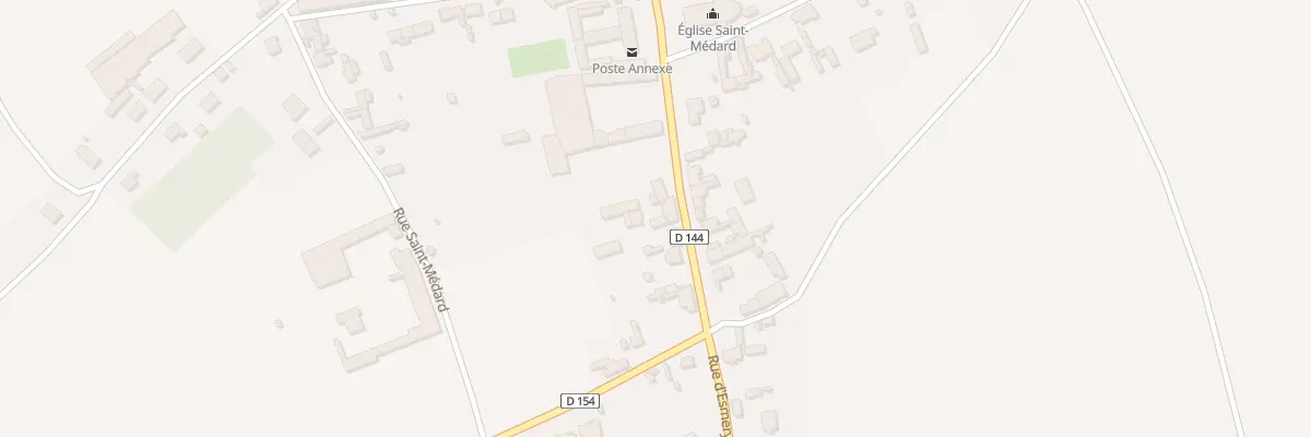 Plan du 6 Rue de la Poste à Hombleux