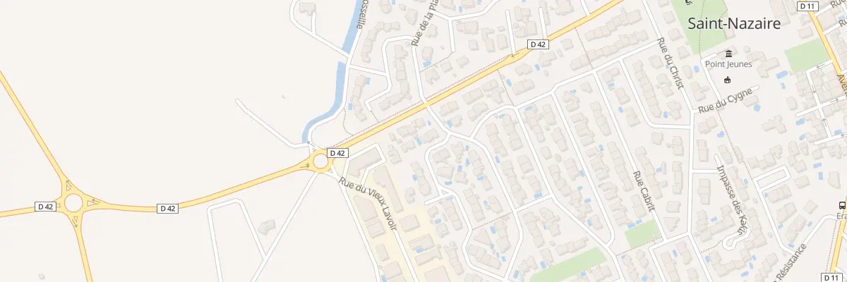 Plan du 4 Rue des Vendanges à Saint-Nazaire