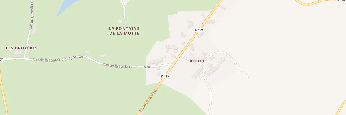 Plan du 18 Rte de la Bosse à Louroux-de-Bouble