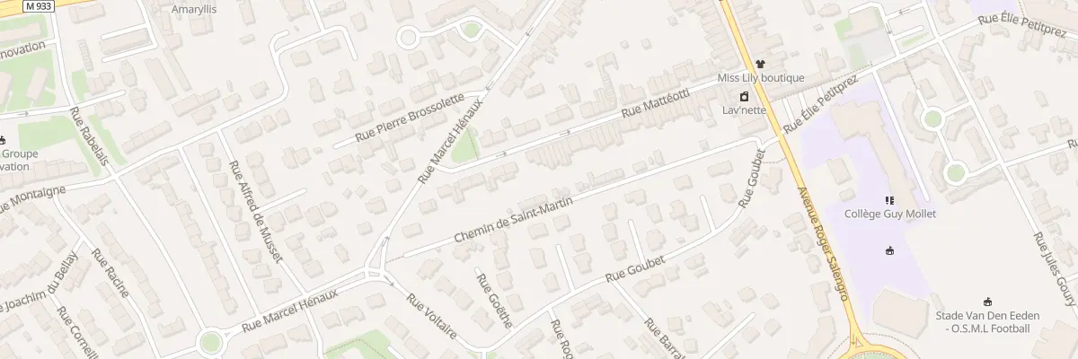 Plan du 61 Rue Matteotti Lomme à Lille