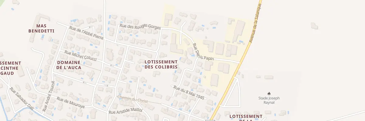 Plan du 19 Rue du Huit Mai 1945 à Villelongue-de-la-Salanque