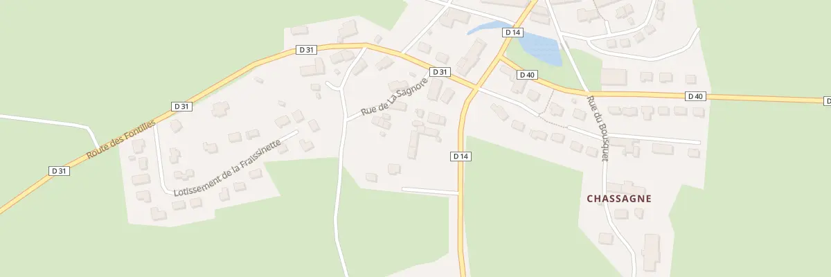 Plan du 6056 Le Bourg à Coltines