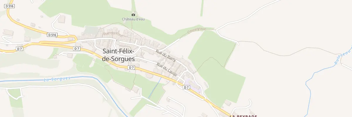 Plan du 5073 Rue du Barry à Saint-Félix-de-Sorgues
