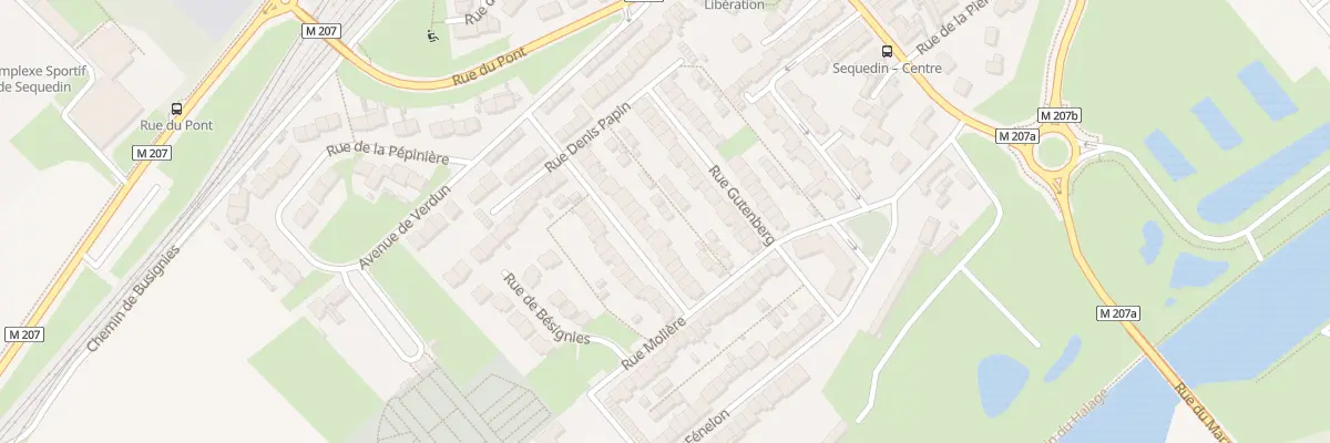 Plan du 19 Rue Pierre Curie à Sequedin
