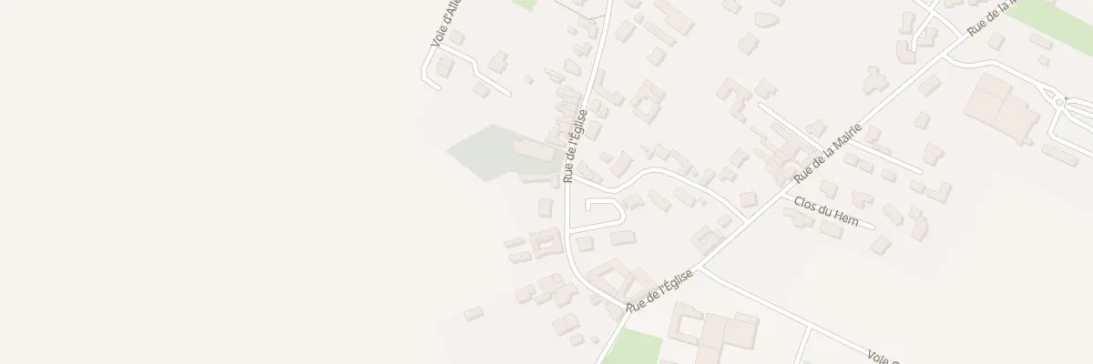 Plan du 13 Rue de l’Eglise à Chemy
