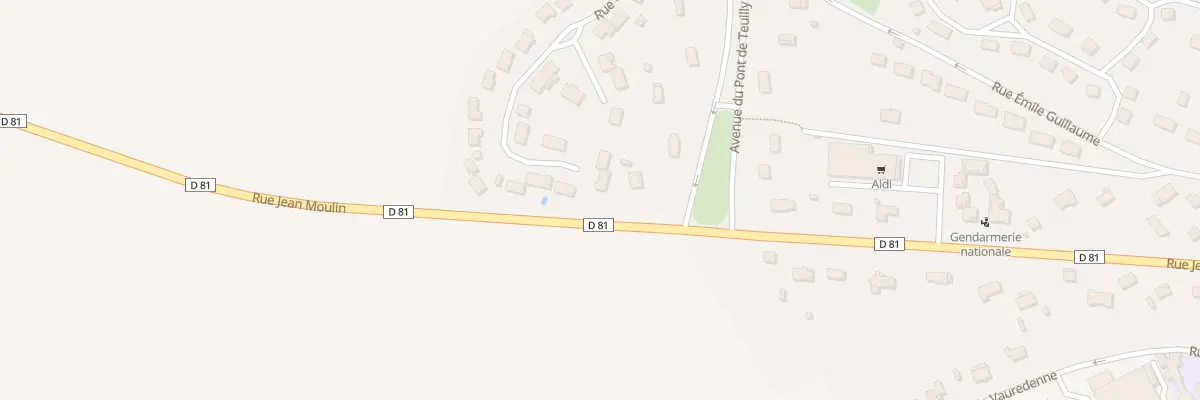 Plan du 15 Rue des Rochers à Chéroy