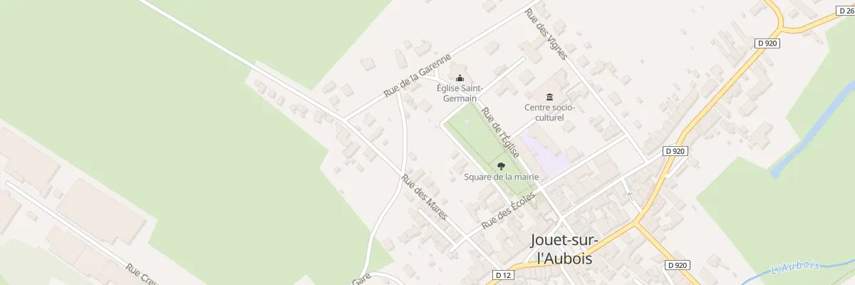 Plan du 202A Les Mares à Jouet-sur-l’Aubois